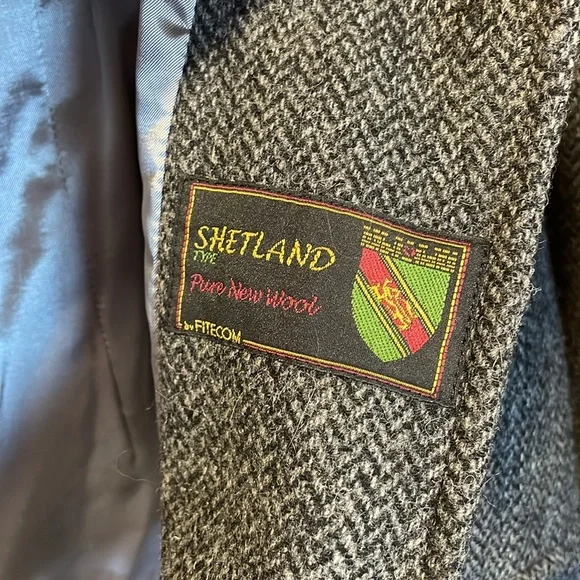 Herringbone wool jacket - Picture 7 of 7